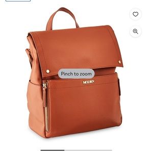 Modrn diaper bag with changing pad